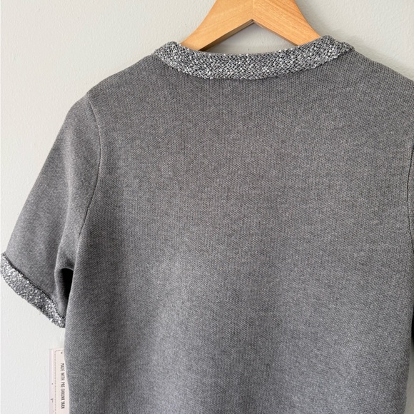 NWT Nanette Lepore Top with Sequin Trim - Picture 9 of 10